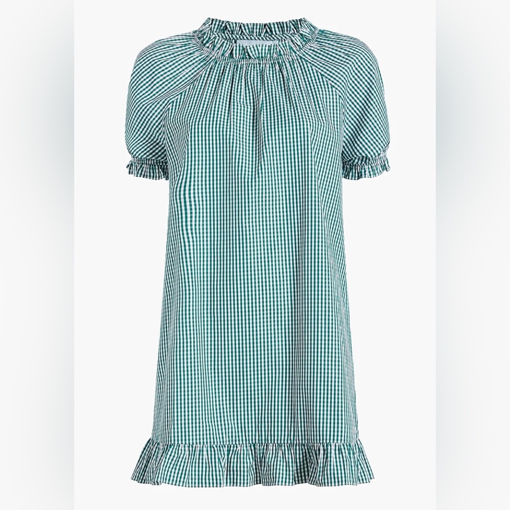 Hill House Home Emerald Gingham Katherine Nap Dress
